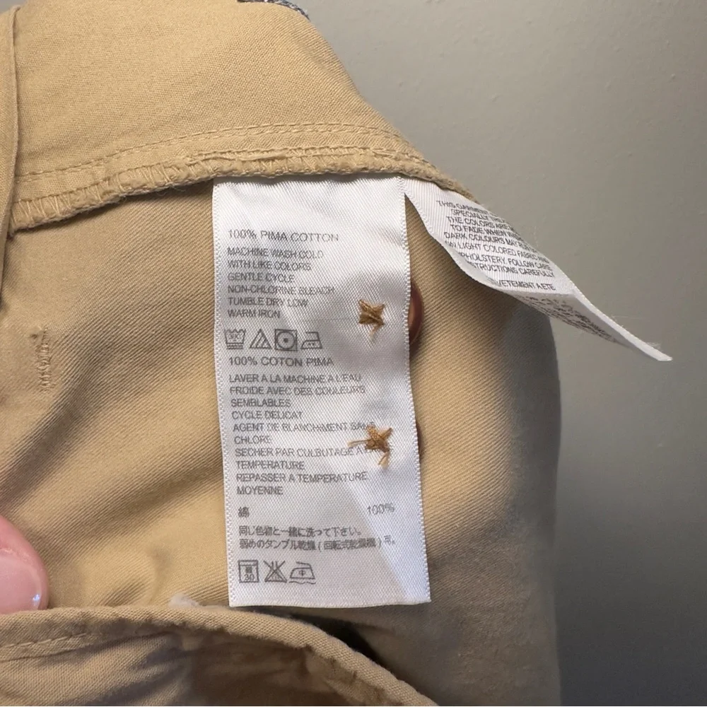Tommy Bahama Men’s Khaki Chino 100% Pima Cotton Pants Sz 42x30